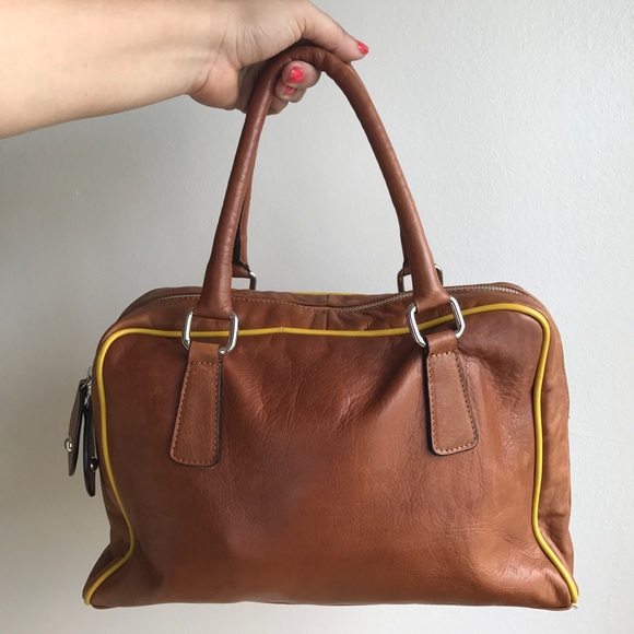 Italian leather tan oversized bag new Studiomoda - Picture 2 of 10